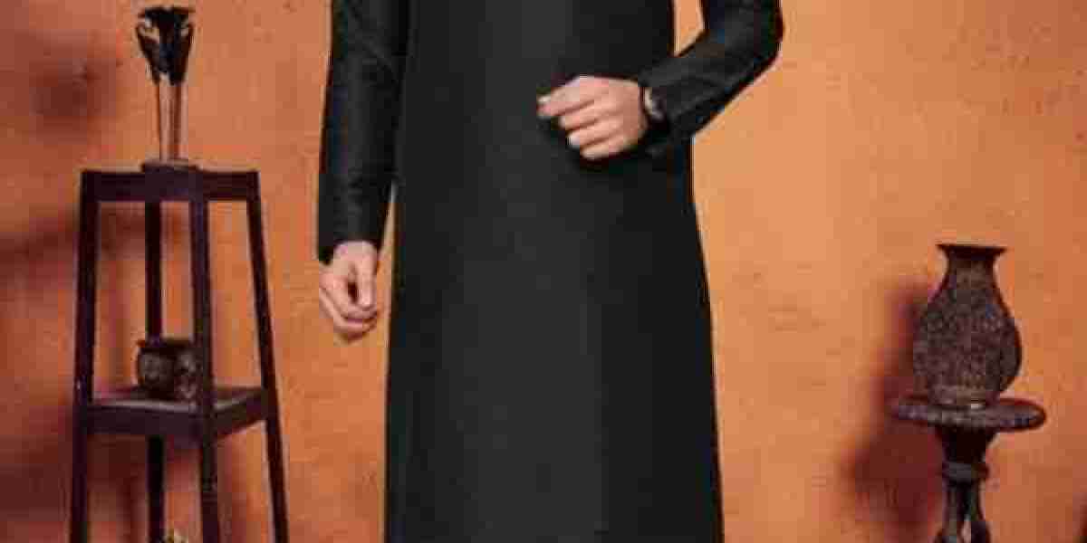 Black Kurta Pyjamas: A Versatile Choice for Men's Ethnic Wardrobe