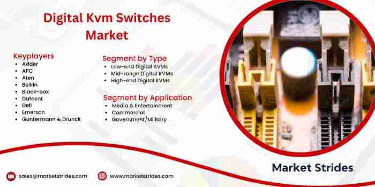 Digital KVM Switches Market Growth: Industry Analysis and Forecast 2031 | Market Strides