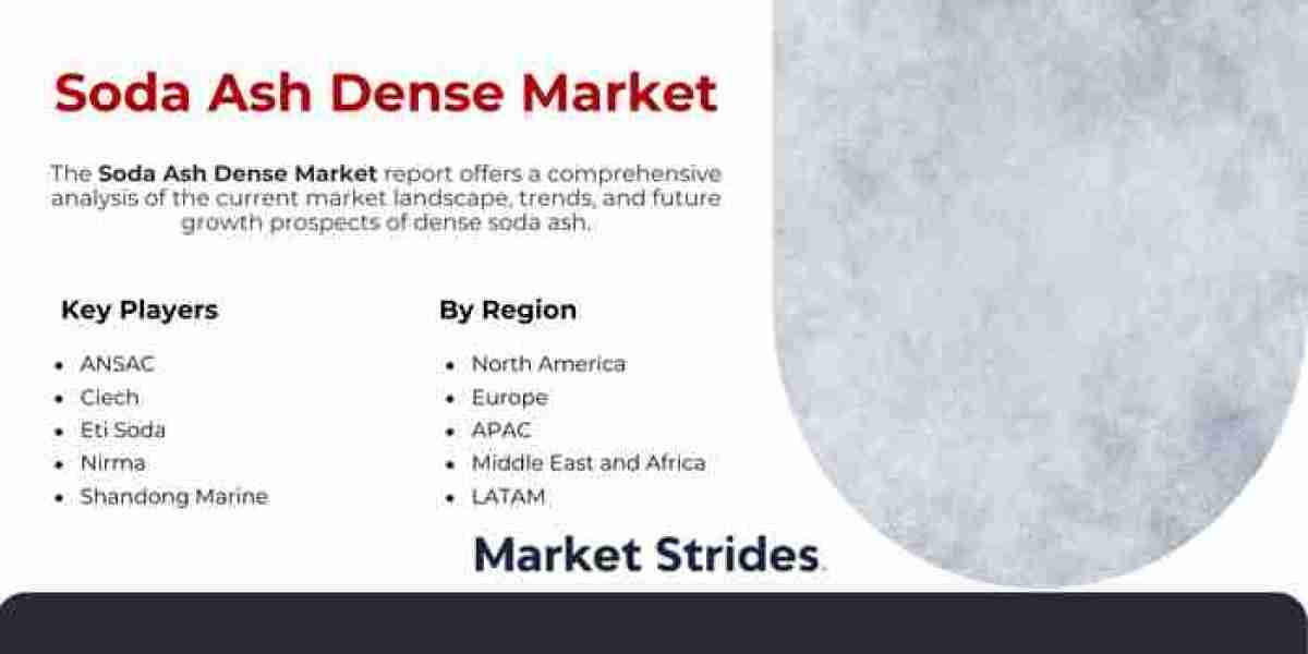 Soda Ash Dense Market Growth Drivers, Restraints, and Key Segmentations 2024-2032