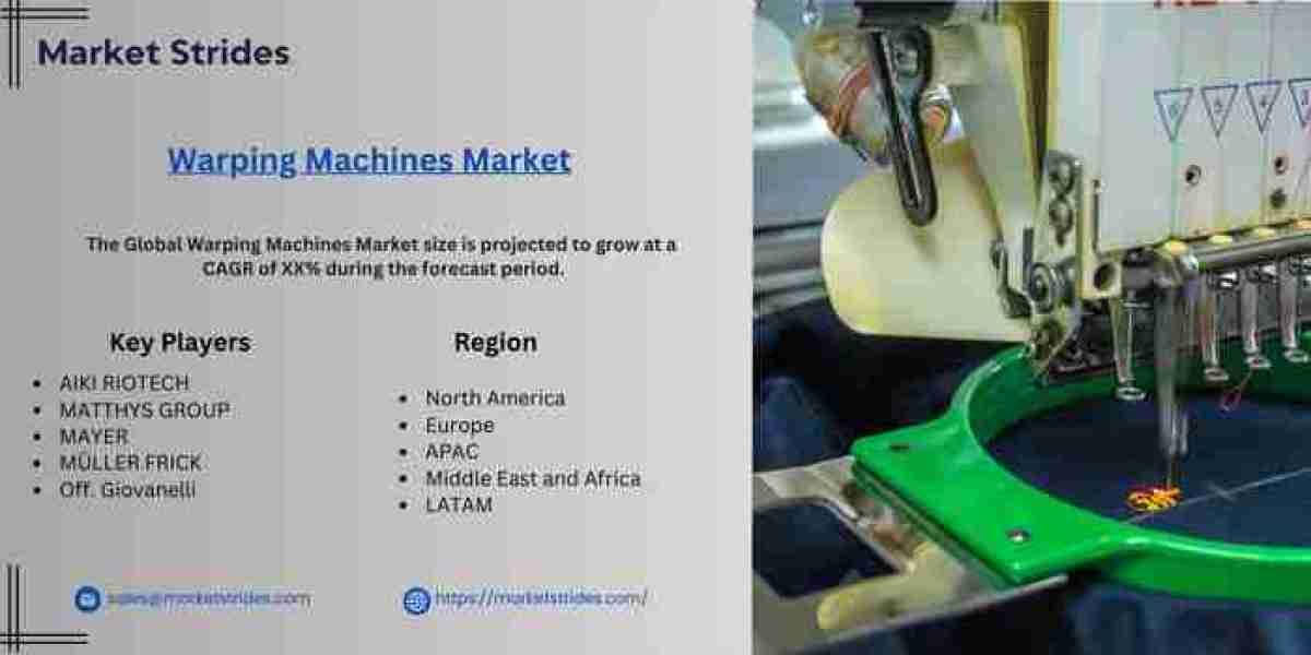 Warping Machines Market: Global Industry Analysis and Forecast 2031 | Market Strides