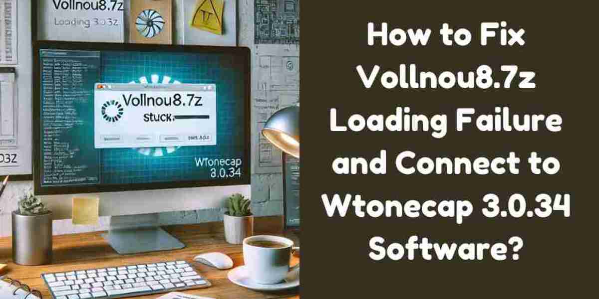 How to Fix Vollnou8.7z Loading Failure And Connect to Wtonecap 3.0.34 Software?