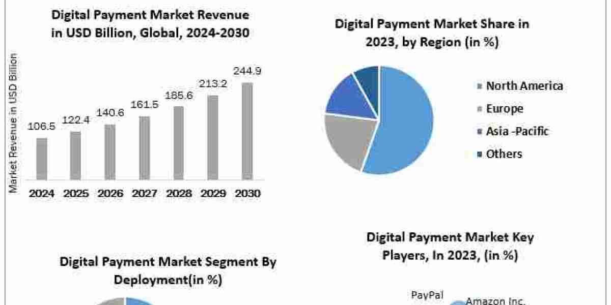 Digital Payment Market Segments by Region,  Sales and Revenues of Manufacturers Forecast till 2030