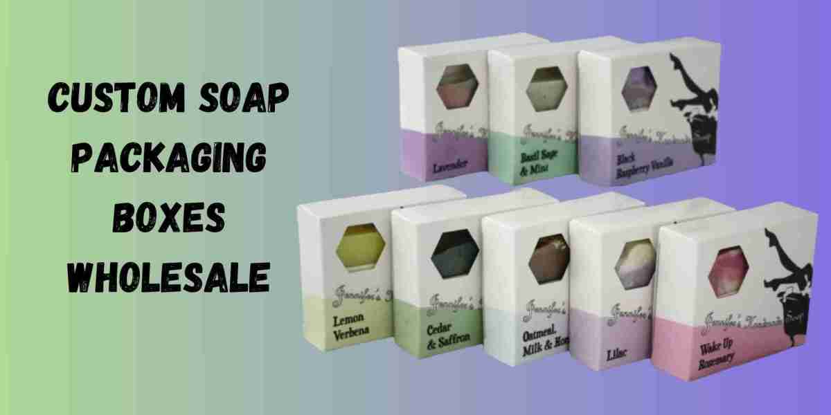 Custom Soap Boxes Wholesale: Elevate Your Brand with Affordable