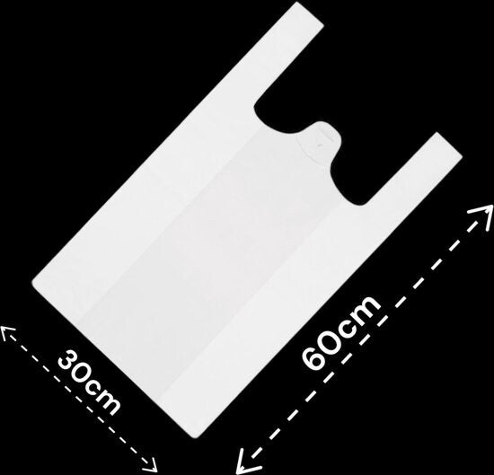 Hemddraagtassen - 30+20x60cm - wit | ala universal solution