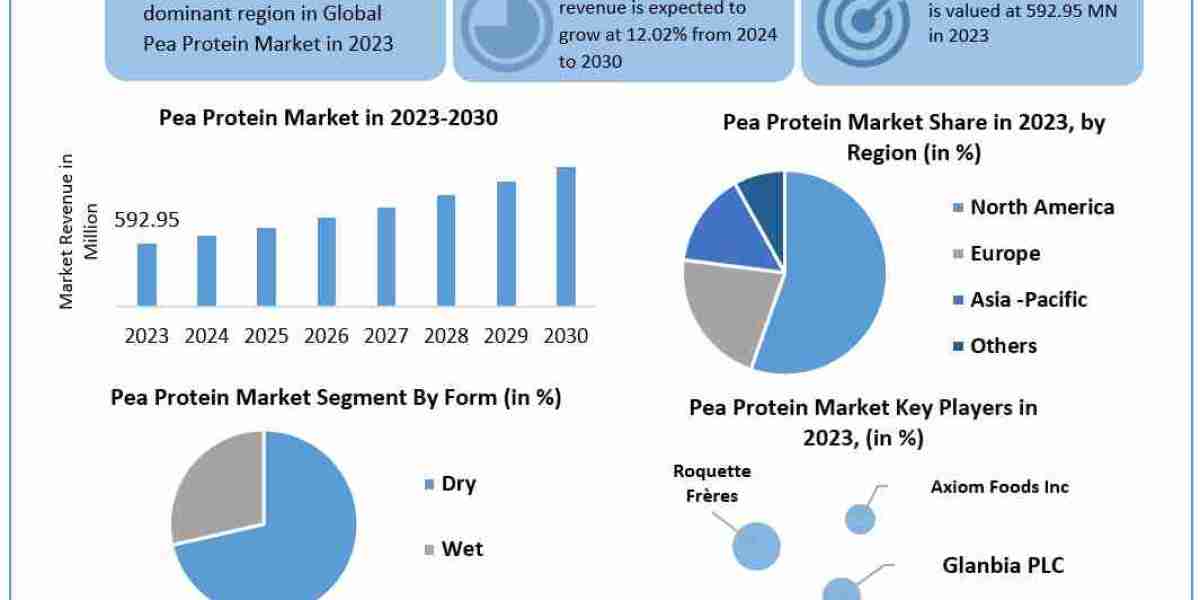 Pea Protein Market Opportunities, Sales Revenue, Market CAGR, Leading Players and Forecast 2030