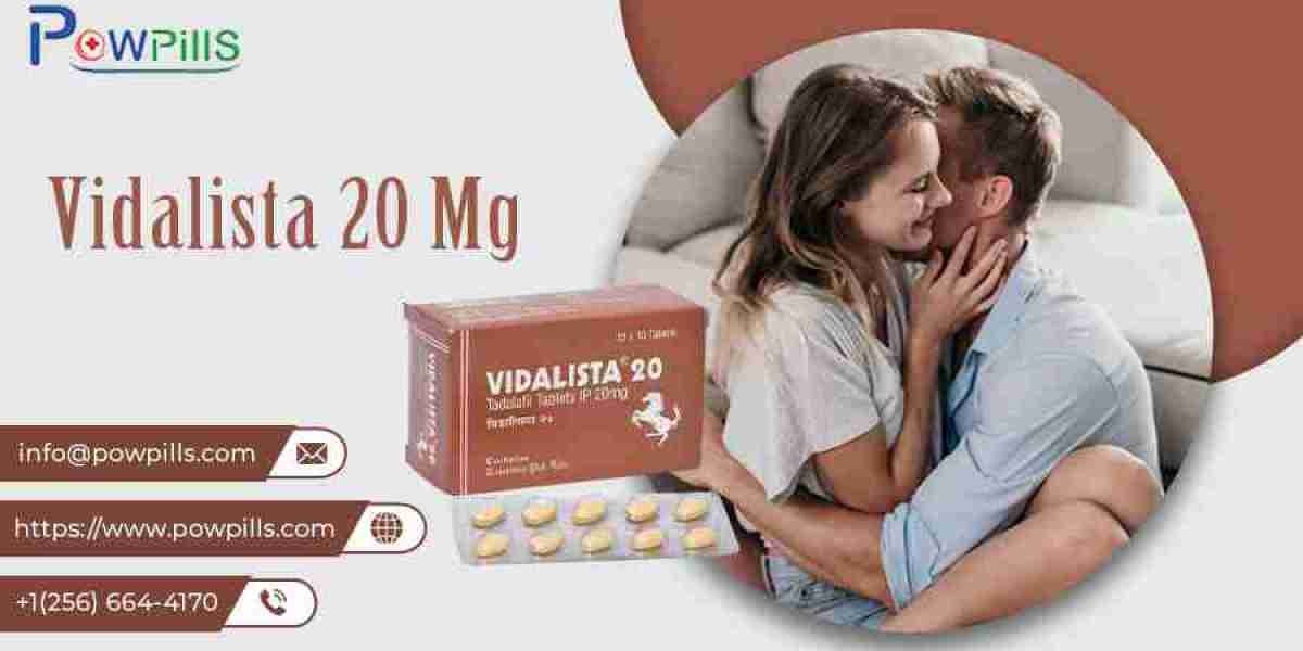 Buy Vidalista 20 (Tadalafil) tablet online | Lowest Price – Powpills