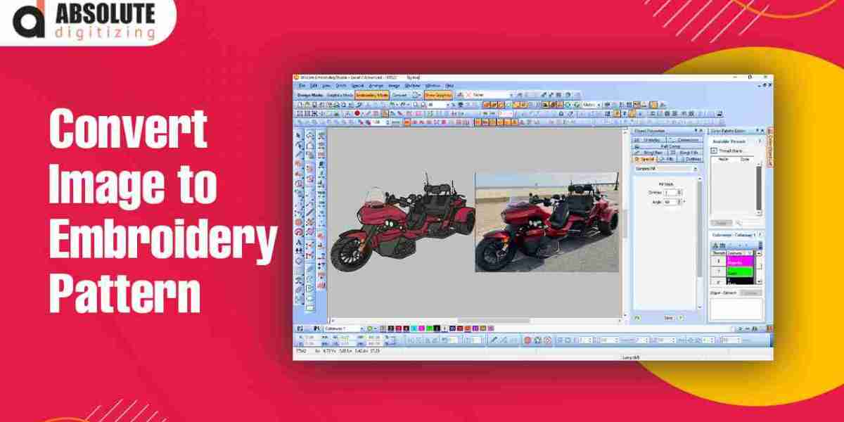 Converting Images into Digitized Embroidery Designs