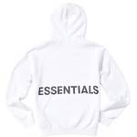 white essentials hoodie hoodie