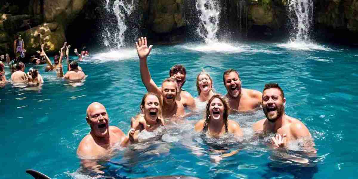 Double the Fun: Dolphin Swim & Dunn's River Falls Jamaican Adventure