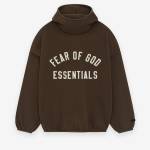 Brown Essentials Hoodie hoodie