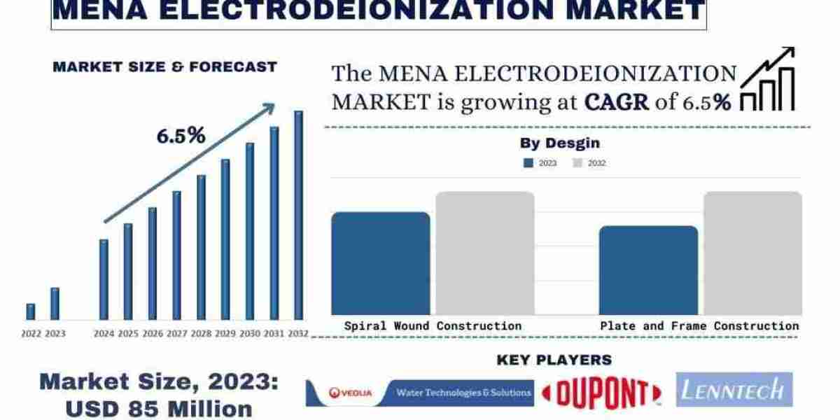 MENA Electrodeionization Market Seen Soaring 6.5% Growth to Reach USD 85 Million by 2023