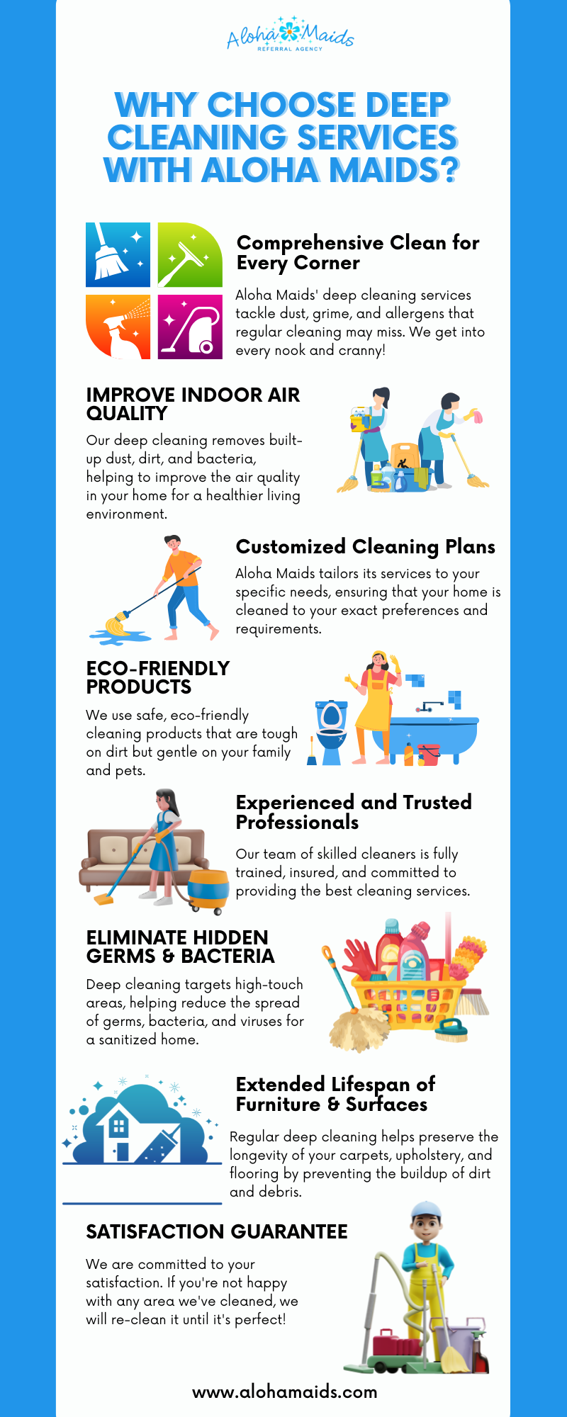 Why Choose Deep Cleaning Services with Aloha Maids? - Aloha Maids - Medium