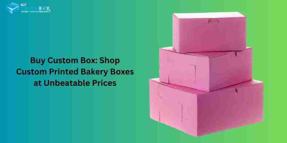 Buy Custom Box: Shop Custom Printed Bakery Boxes at Unbeatable Prices