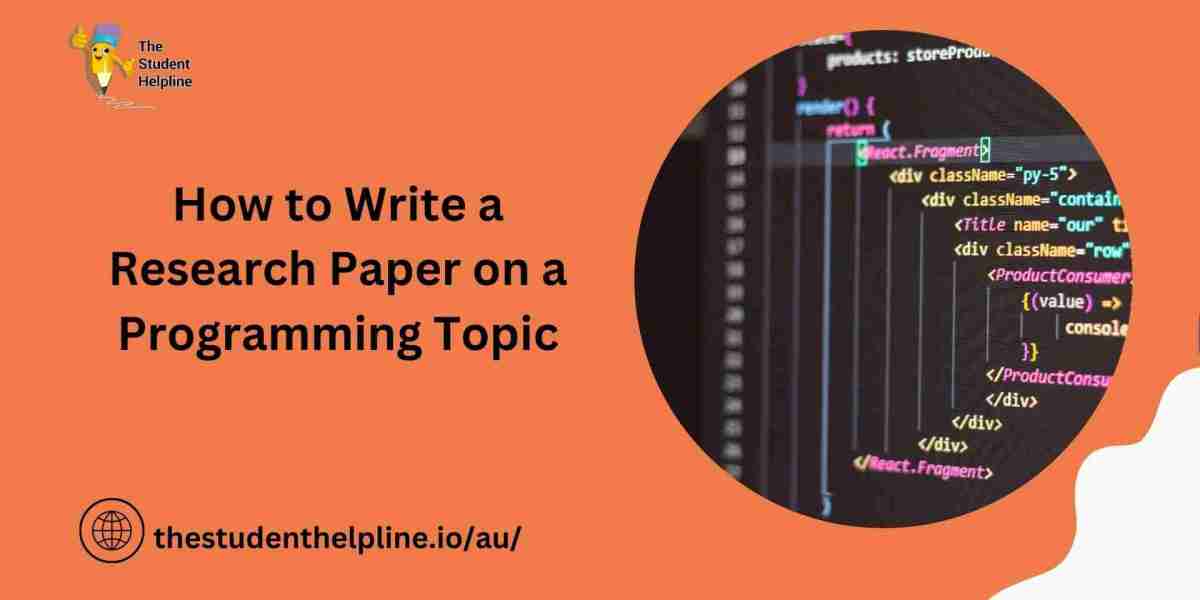 How to Write a Research Paper on a Programming Topic