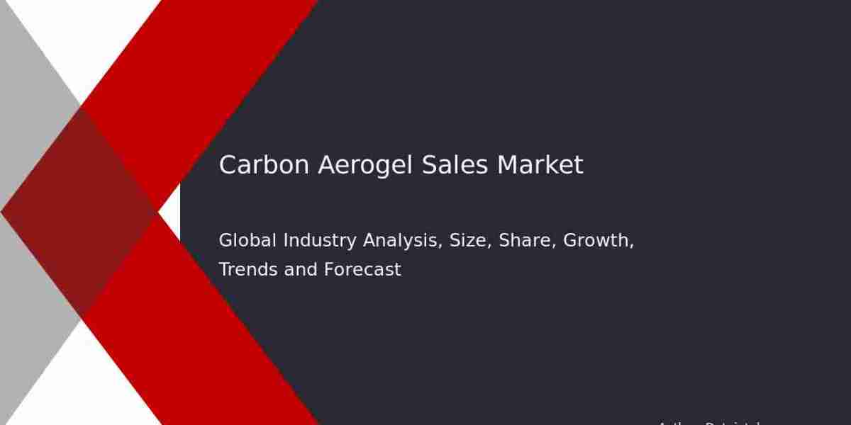 Carbon Aerogel Market Sales & Revenue Trends Forecast