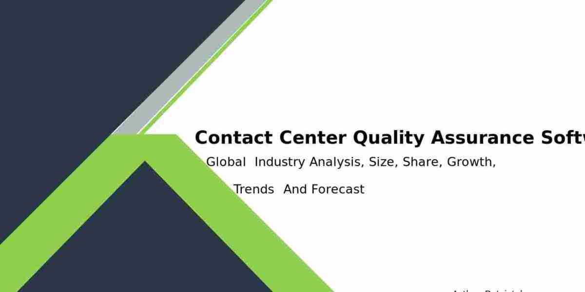 Emerging Dynamics of Contact Center QA Software Market 2032