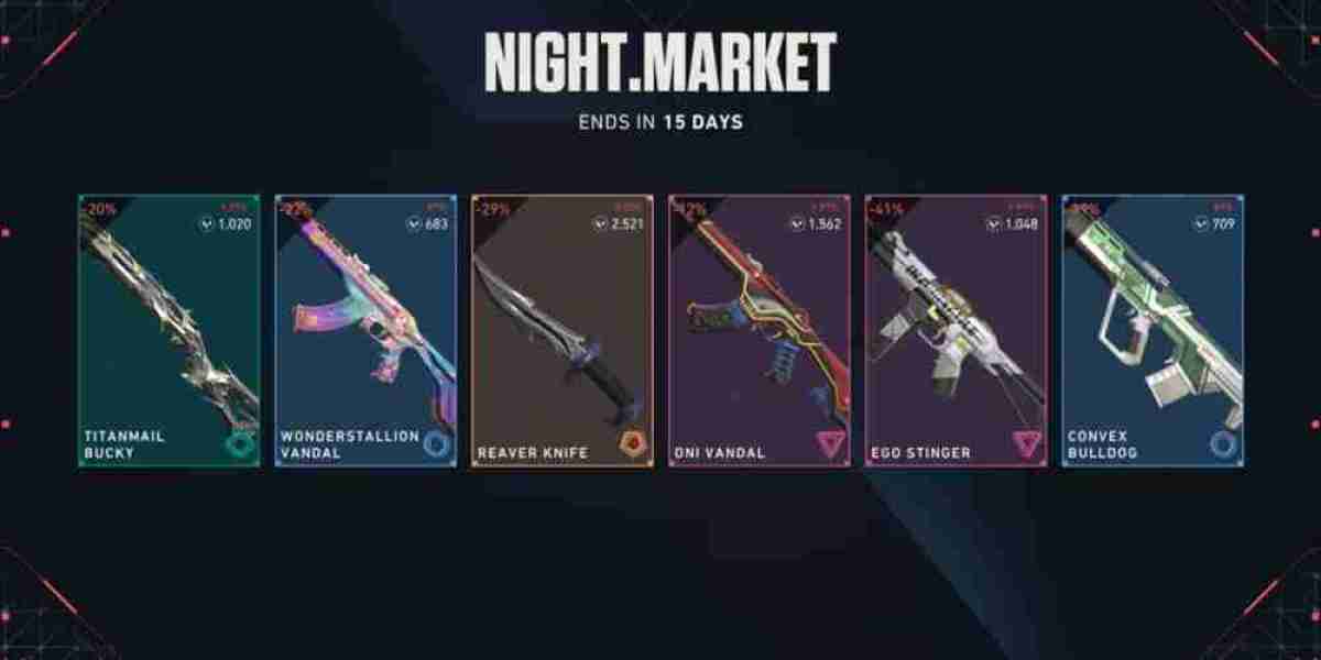 Valorant - Marché Nocturne: Skins Uniques
