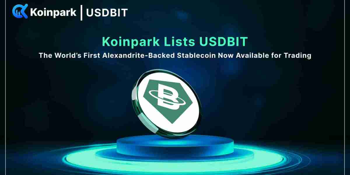 Koinpark Lists USDBIT: The World’s First Alexandrite-Backed Stablecoin Now Available for Trading