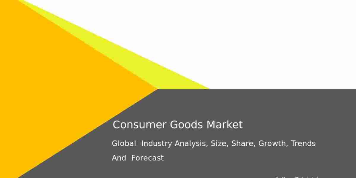 Consumer Goods Market Forecast and Future Developments 2032
