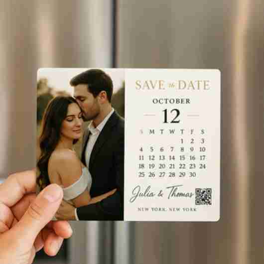 Save the date magnets