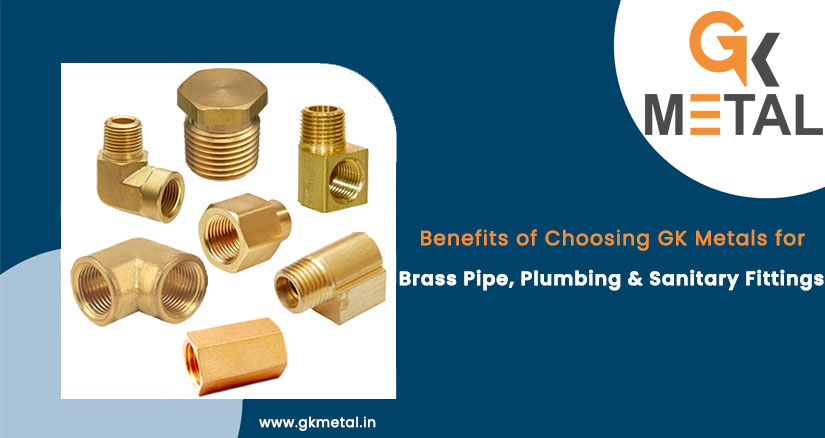 High-Quality Brass Pipe Fittings Manufacturers in India: GK Metals...