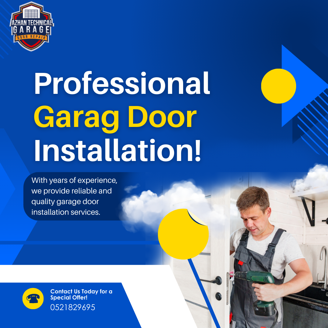 Secure & #1 Stylish Entrance: Garage Door Installation Dubai