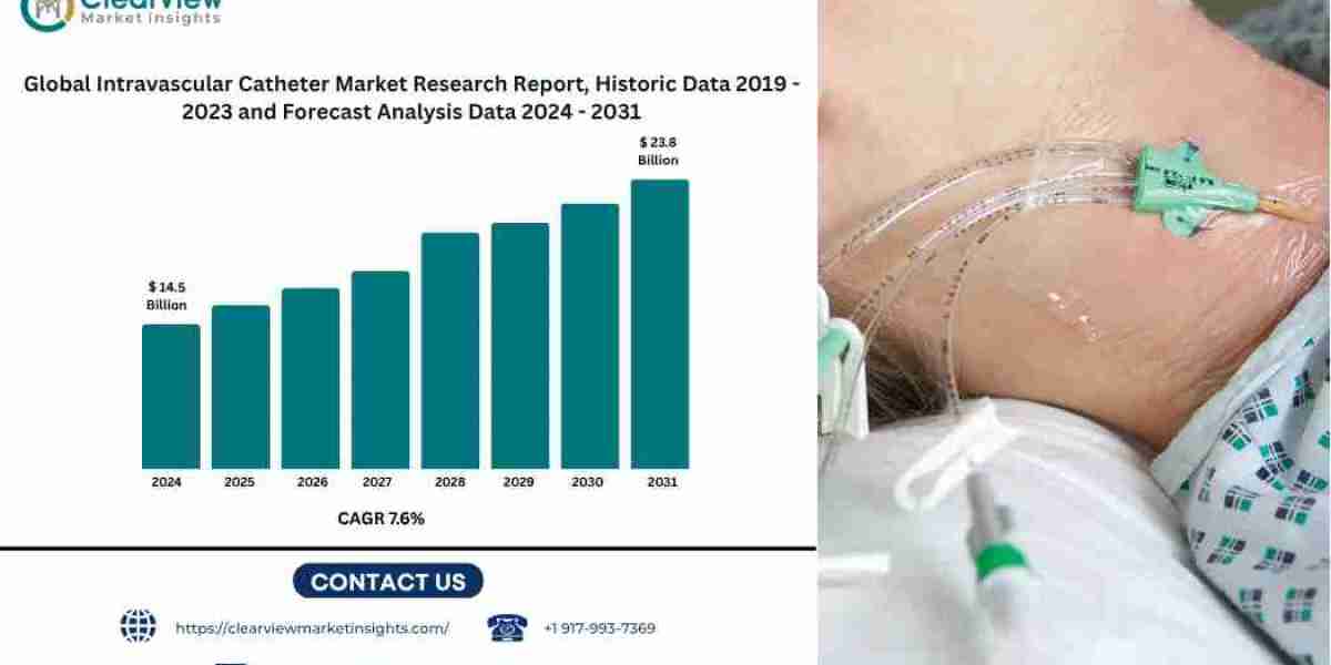 Global Intravascular Catheter Market Expected to Surpass USD 23.8 Billion by 2031 Driven by Growth in Cardiovascular and
