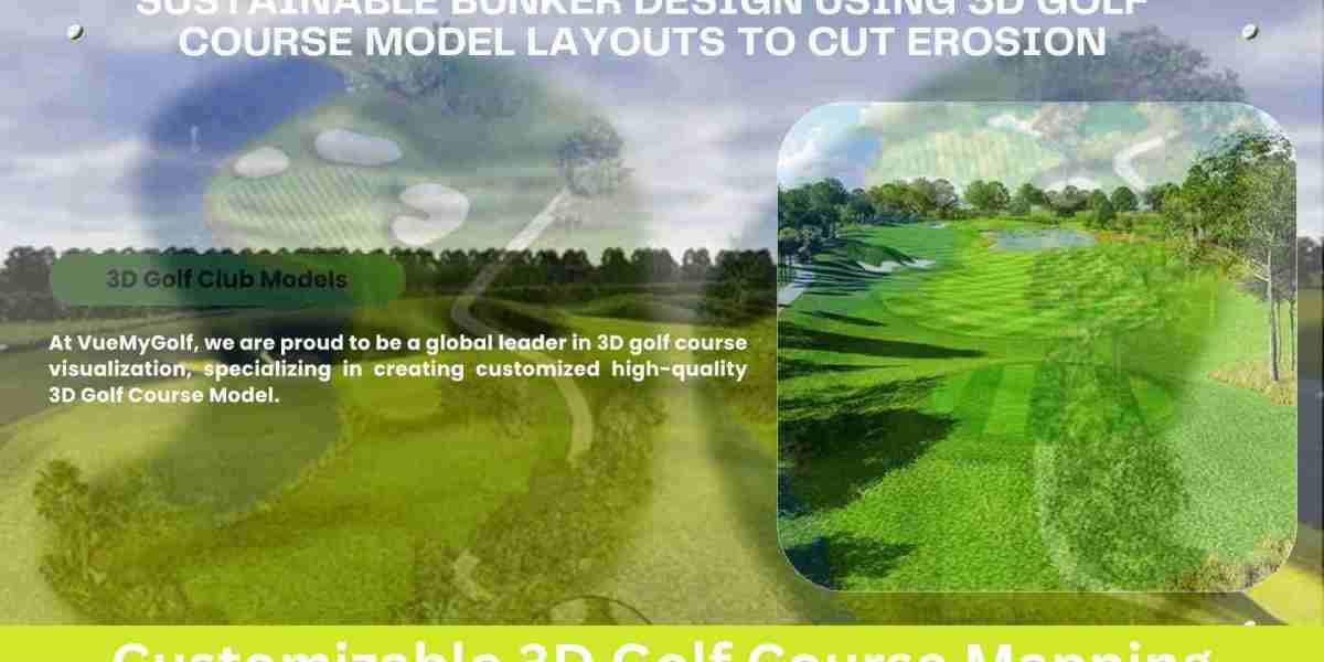 Sustainable Bunker Design Using 3D Golf Course model Layouts to Cut Erosion