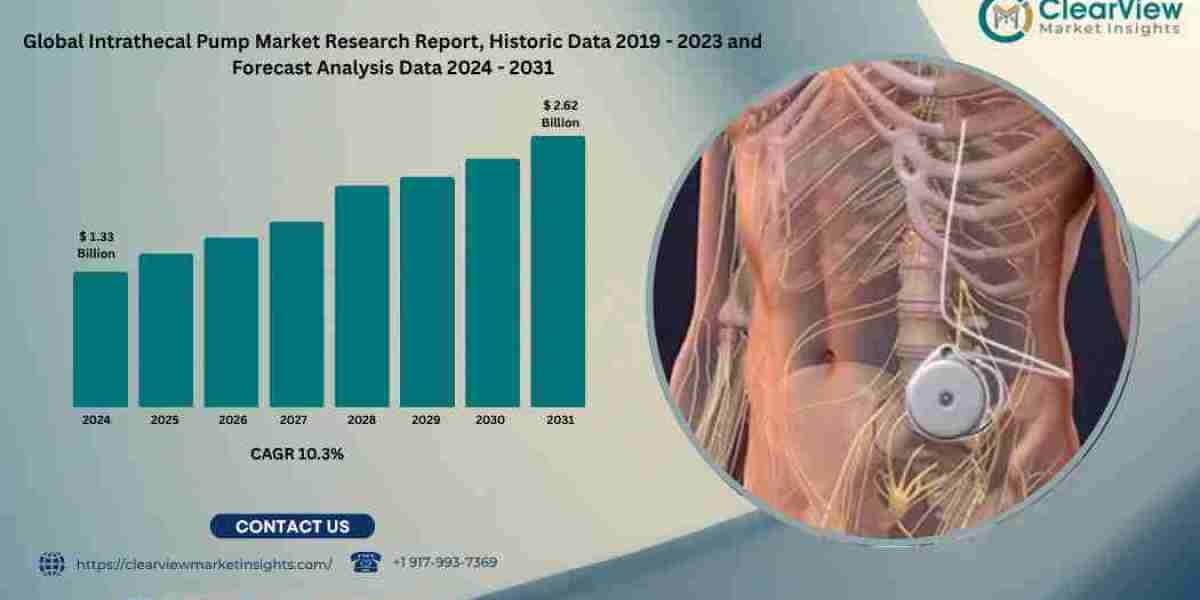 Global Intrathecal Pump Market Expected to Exceed USD 2.6 Billion by 2031 Due to Rise in Chronic Pain and Neurological D