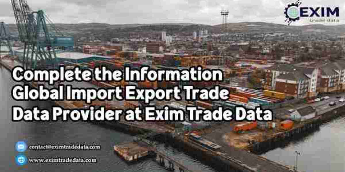 Complete the Information global import export trade data provider  at Exim trade data
