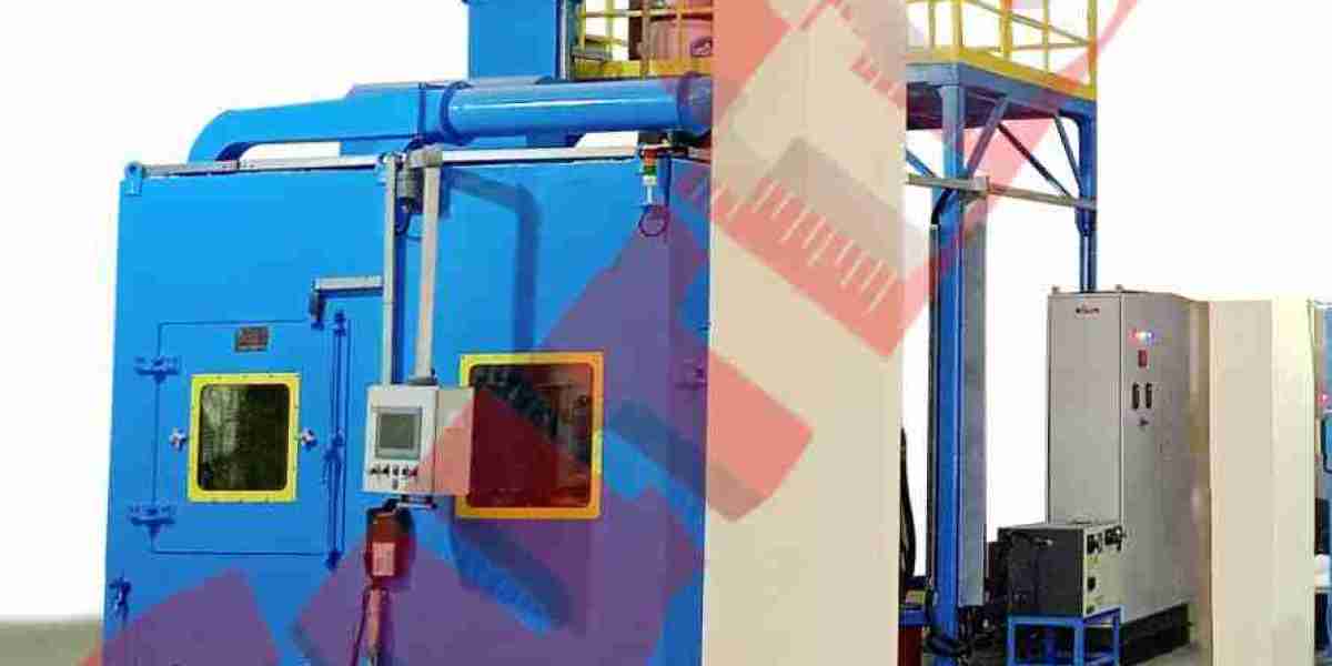Tumblast Shot Blasting Machine Manufacturing by SurfexIndia