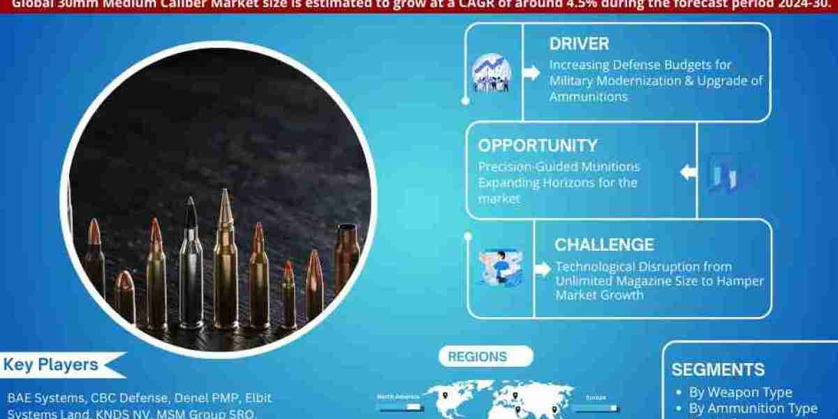 Global 30mm Medium Caliber Market Growth, Size & Forecast 2024-2030