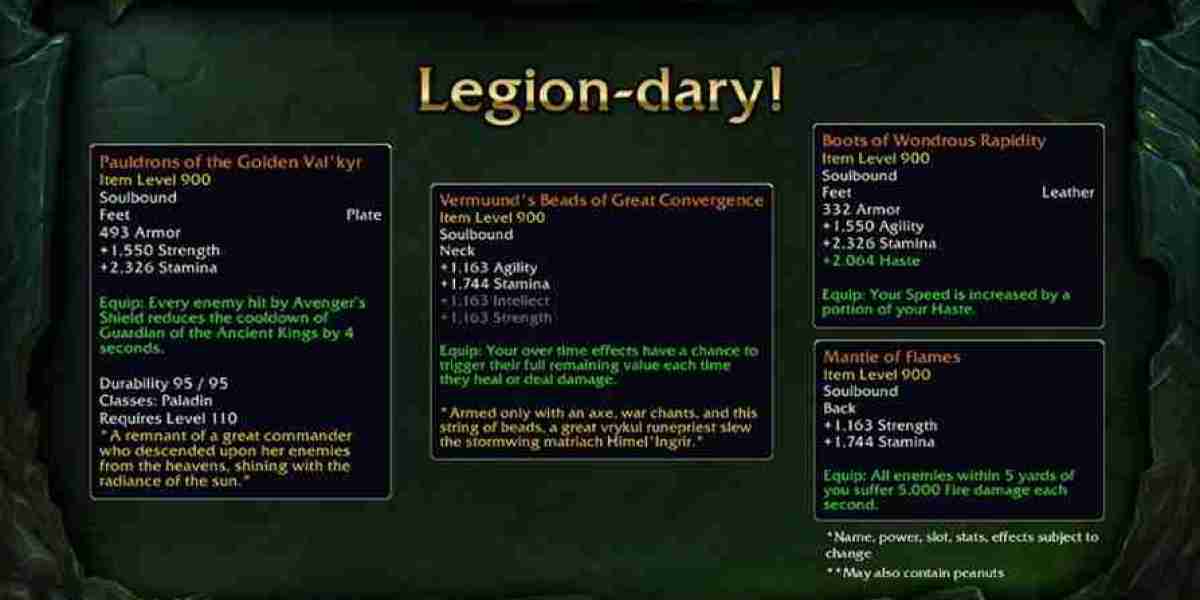 WoW Legion System Updates – Transmog & PvP Changes