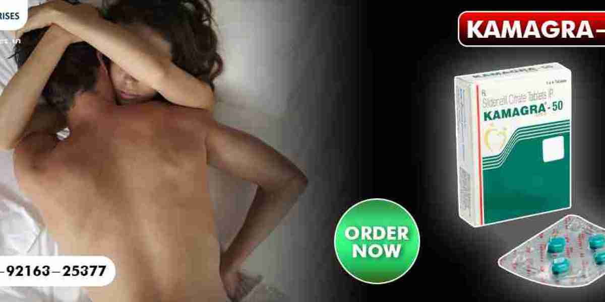 Smartly Control Your Erection Issues With Kamagra 50mg